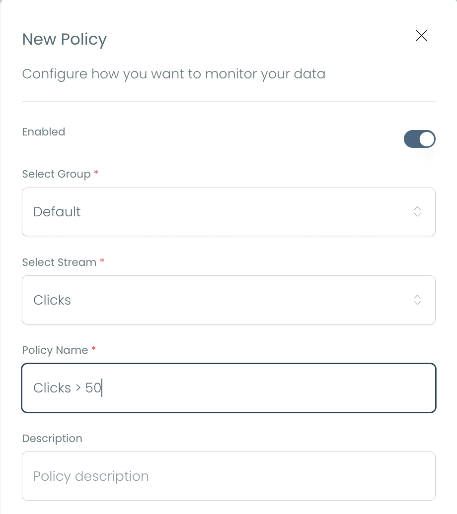 Policy Settings